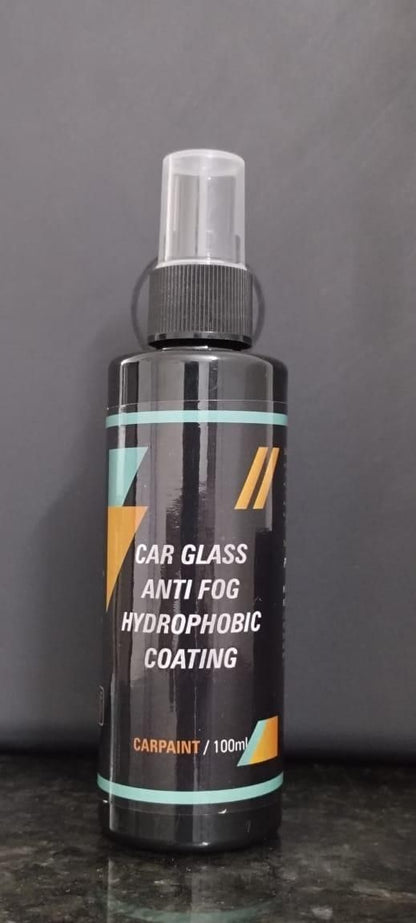 🚗 Car Glass Anti-Fog Hydrophobic Coating 100ML – Buy 1 Get 1 Free 🎁