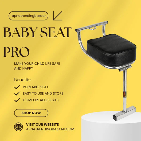 ScootySecure™ Baby Seat – Where Every Ride Feels Like a Hug