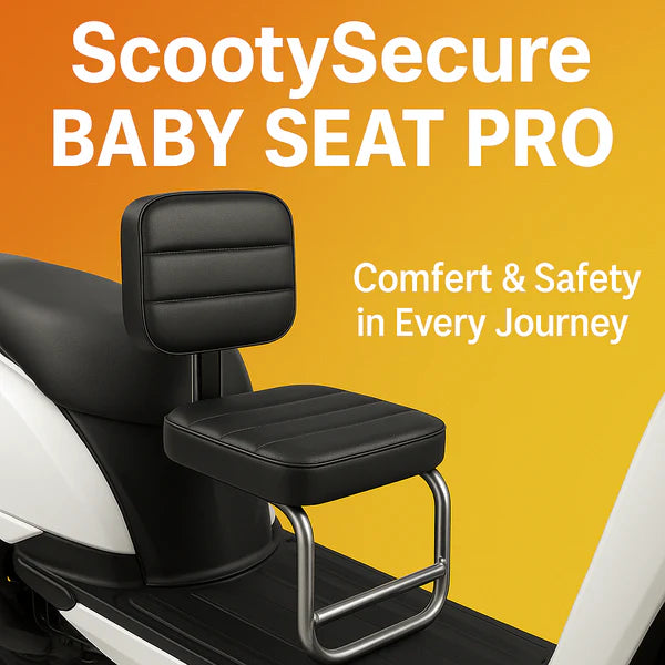 ScootySecure™ Baby Seat – Where Every Ride Feels Like a Hug