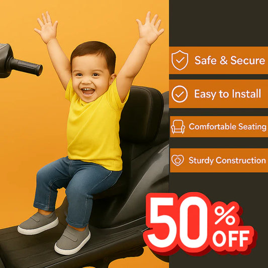 ScootySecure™ Baby Seat – Where Every Ride Feels Like a Hug